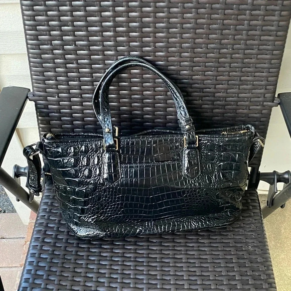 Brahmin Mini Asher Satchel Handbag - Picture 4 of 13